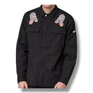 *NWT* PACSUN  - Black Embroidered Men's Jacket